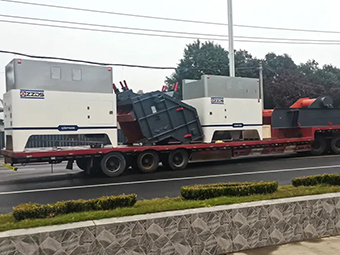 發(fā)貨寧夏丨鄭州鼎盛高值化建筑垃圾處理全套裝備助力客戶(hù)項目穩步推進(jìn)