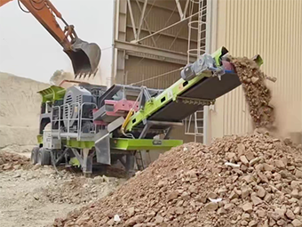 粘土破碎機選擇移動(dòng)式鄂破機