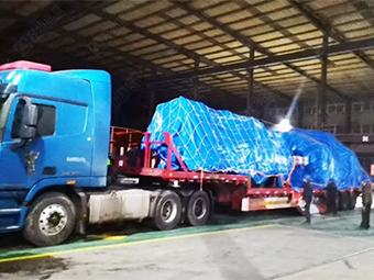 鄭州鼎盛首批模塊化金屬回收線(xiàn)和金屬提純線(xiàn)設備發(fā)往阿聯(lián)酋鋼鐵