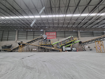 瓜米石移動(dòng)制砂系統