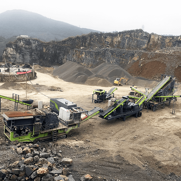 移動(dòng)破碎生產(chǎn)線(xiàn)